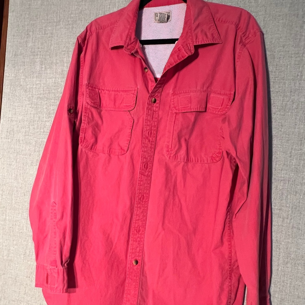 LL Bean Hiking/Fishing Shirt